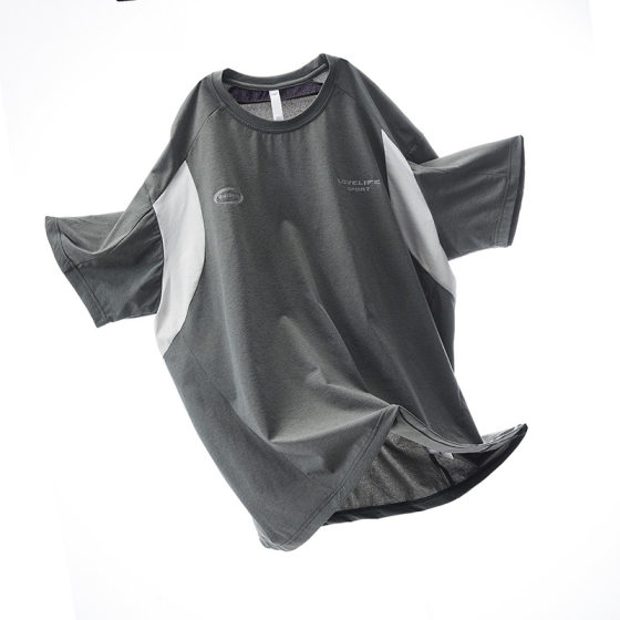 IZEXX Trendy Brand Outdoor T-shirt Men's UPF50 Summer UV-proof Loose All-match Breathable Couple Short-sleeved Top
