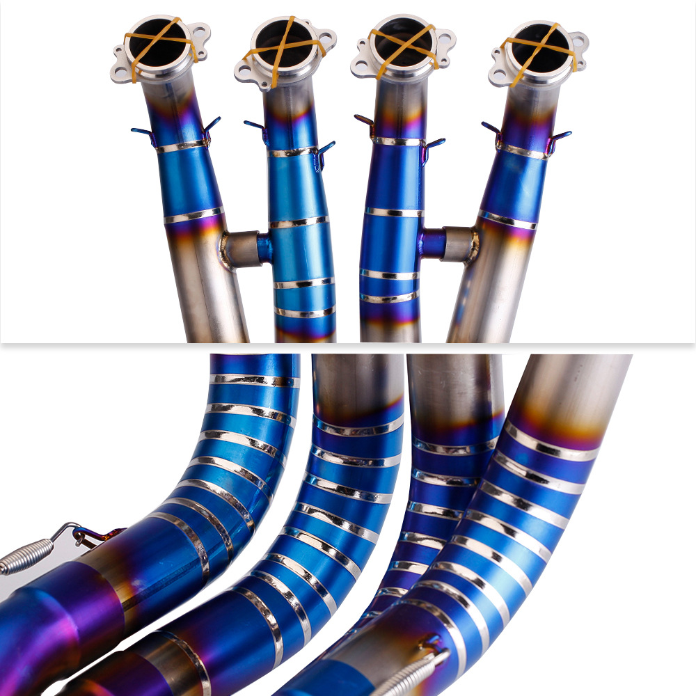 Non-destructive installation of S1000RR special stainless steel titanium alloy front section motorcycle locomotive modification 2019-2023