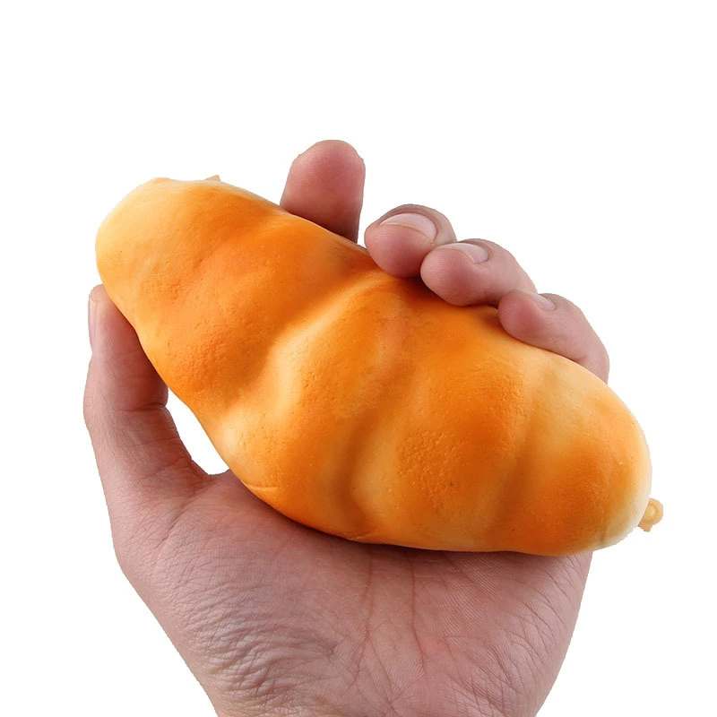 Полиуретановая реалистичная треугольная слепуха, squish, игрушка, слайм, хлеб, антистресс, (Physicals), оптовая
