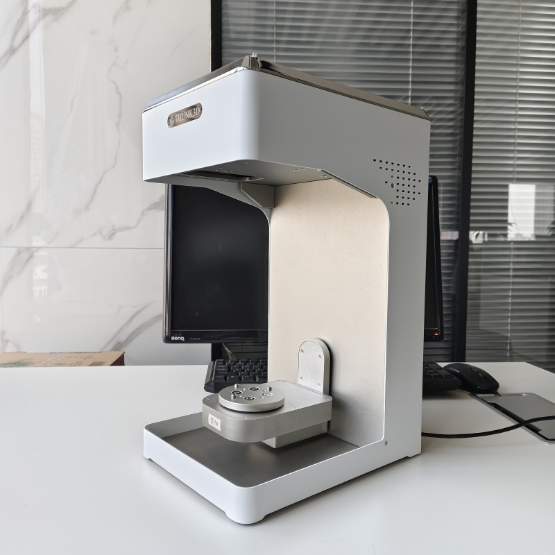 玉石镶嵌饰品自动转台珠宝三维扫描仪3d齿科牙模数码精准扫描仪器