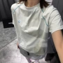 撞色短袖薄款运动t恤