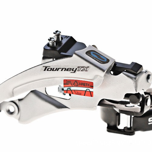 Productos genuinos FD-TX800 frontal dial mountain bike 7/8 velocidad desviador delantero 21/24 desviador TX50