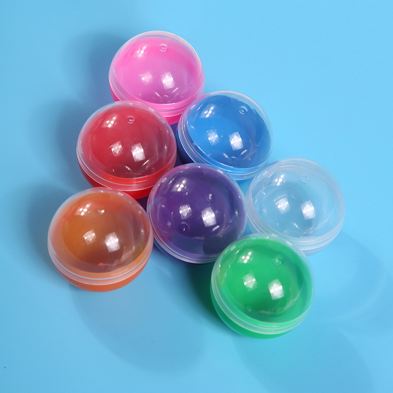 32mm twist egg shell round transparent large twist egg machine game machine use twist egg empty shell toy factory supply