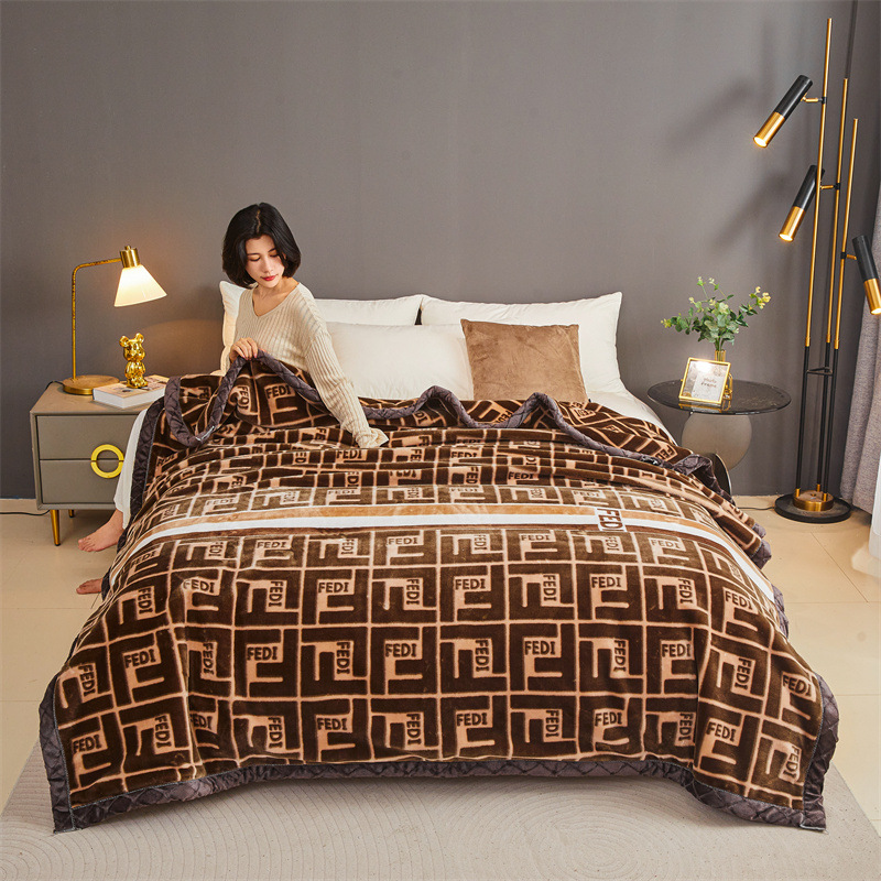 2024 nueva manta raschel gruesa