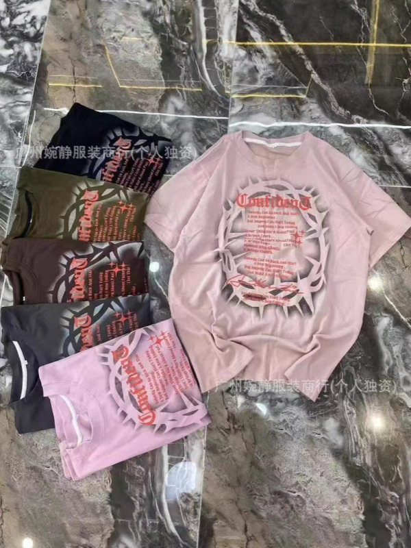 メンズ tシャツ カジュアル オールマッチ半袖 tシャツ ラウンドネック tシャツ ソース卸売|undefined