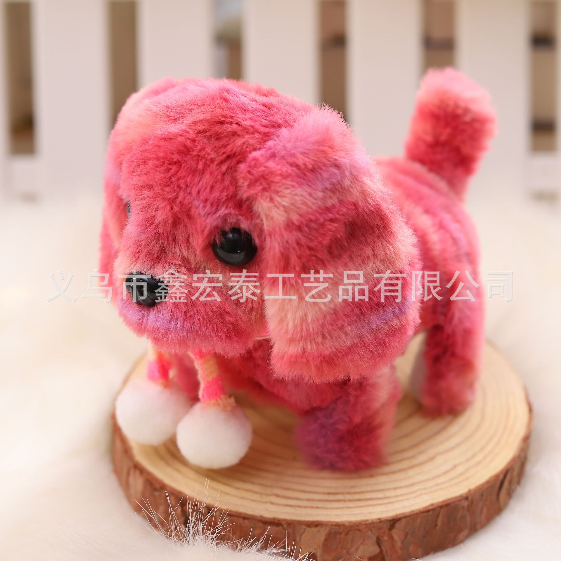 Perro eléctrico perro robot de simulación de felpa 1-3 cachorro de tierra gatito puesto juguetes para niños puesto electrónico de mascotas al por mayor