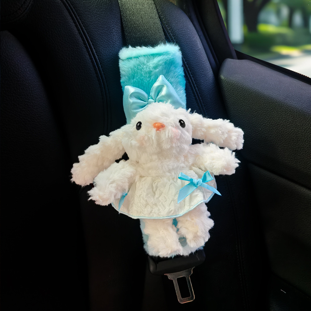Funda Protectora de Peluche para Cinturón de Seguridad 1 Par de Peluche para Auto