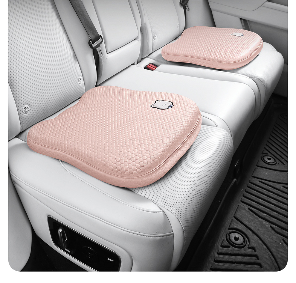 Ice Bean Cushion Car Seat Cushion Integrated Chair Pad for Office Work, Long Sitting Without Fatigue, Computer Chair Stool Cushion for Summer