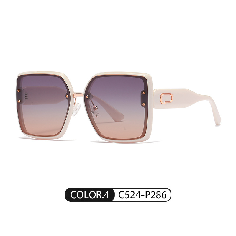 Gafas de sol nuevas en stock, gafas de sol polarizadas con montura cuadrada a la moda TJ715, gafas de sol TR ultraligeras de estilo urbano de celebridades de internet europeas y americanas