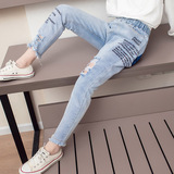 Весенние джинсы, детские осенние штаны, детская одежда