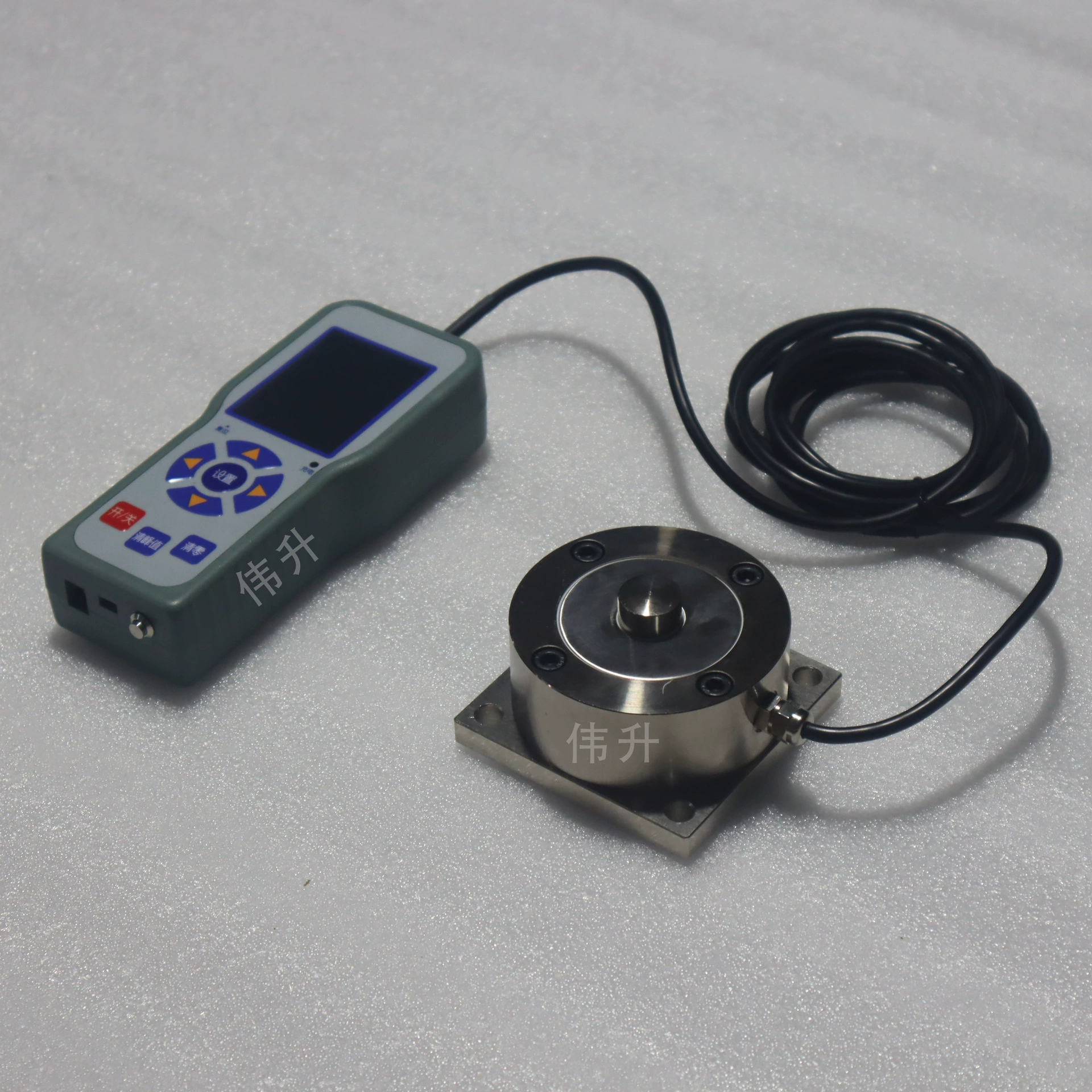 Манометр со спицами 5KN, комплексная точность 0,1%, высокоточный ручной тензиометр, внешний датчик давления