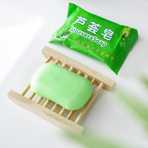 Shanghai aloe vera soap sulfur soap household bath soap moisturizing cleansing soap hand washing bath aloe vera soap 84 soap