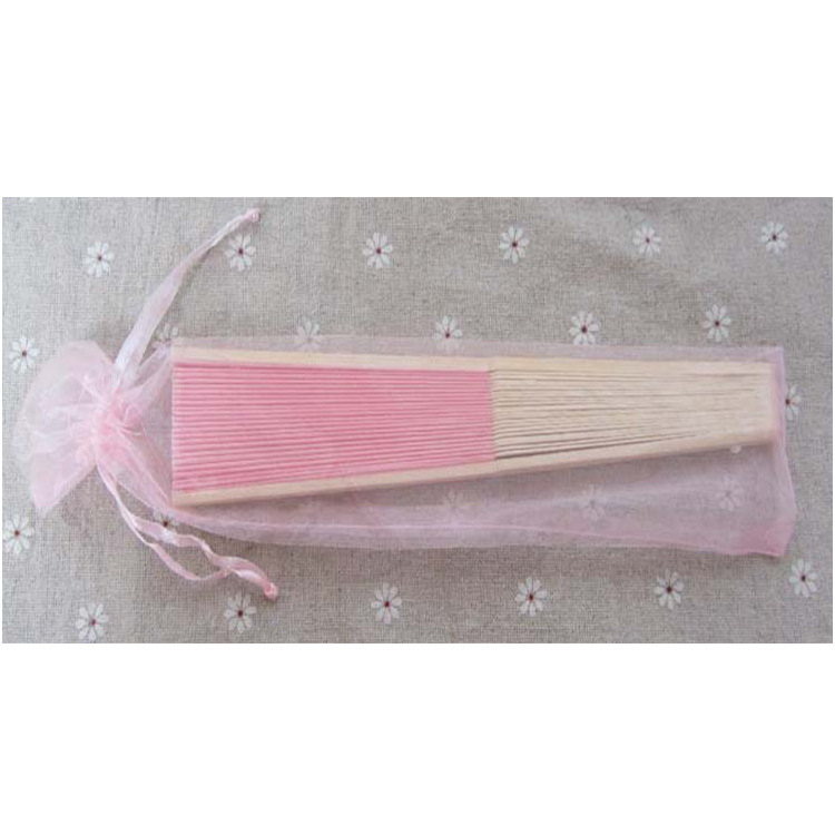 En stock 6*26 ventilador Blanco Bolsa de malla/color sólido perla bolsa de hilo/organza bolso de la joyería bolsa de embalaje