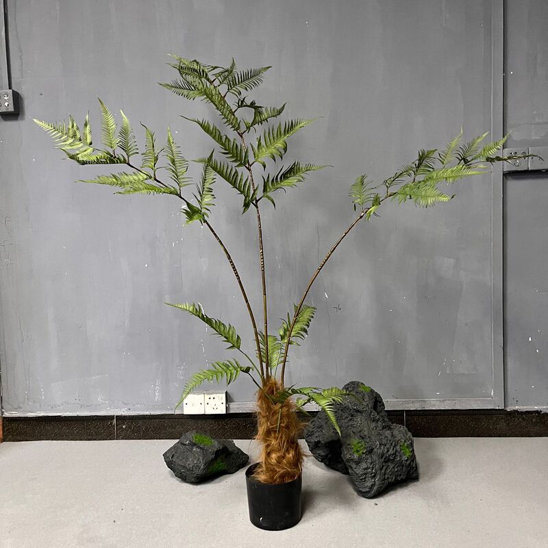 鉢付き模擬ヘマタムシ、大型植物アクセサリー、禅風ヘマタムシ、模擬造園、偽緑植物装飾品|undefined
