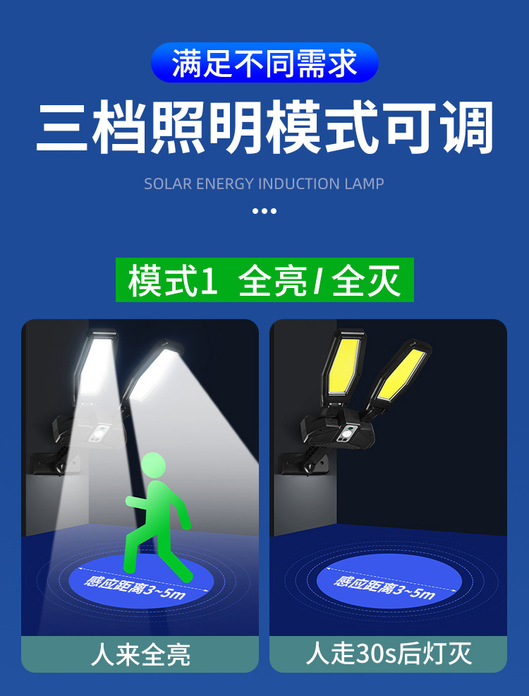 太阳能户外墙壁灯