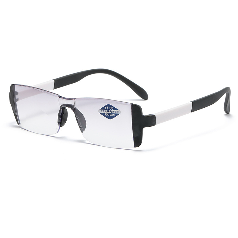 Gafas de lectura de doble luz para hombres, lejanos y cercanos, anti-luz azul, resistencia a la fatiga, alta definición, gafas antiguas de mediana edad y ancianos de alta definición, ojos femeninos