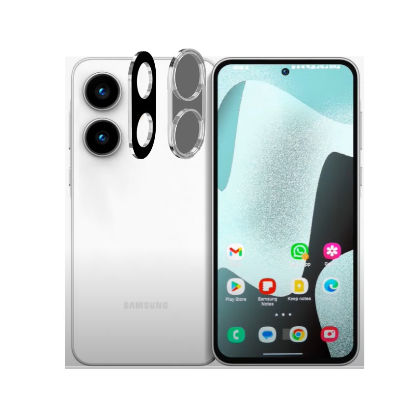 Aplicable a Samsung A36 película de lente Galaxy cámara trasera 3D serigrafía transparente anillo protector de vidrio adhesivo image 5