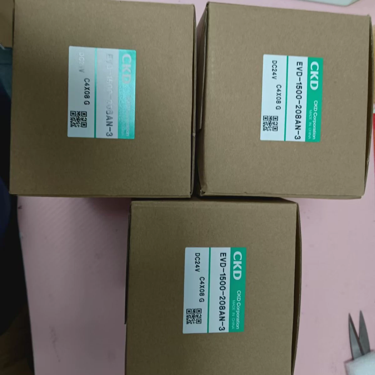 CKD Digital электрический воздушный регулятор EVD-1500-208AN-3