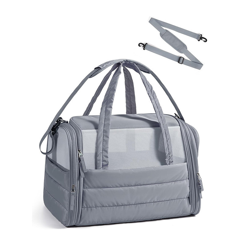 Nueva bolsa de mascotas, jaula de gato retráctil, bolsa de mano para gatos y perros, bolsa de mascotas portátil y transpirable, espacio grande para gatos