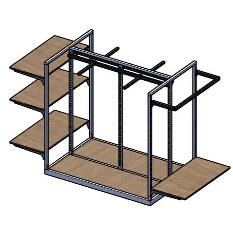 Manufacturer Clothing Store Display Rack Clothes Shoes and Hats Iron Wood Island Display Rack Backpack Jewelry Flow Display Promotion Table Manufacturer Clothing Store Display Rack Clothes Shoes and Hats Iron Wood Island Display Rack Backpack Jewelry Flow Display Promotion Table