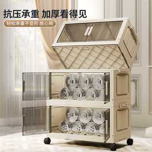 ✅ Thickened Storage Cabinet Folding Storage Cabinet Home Bedroom Baby Wardrobe Multi-Layer Removable Children's Toy Storage