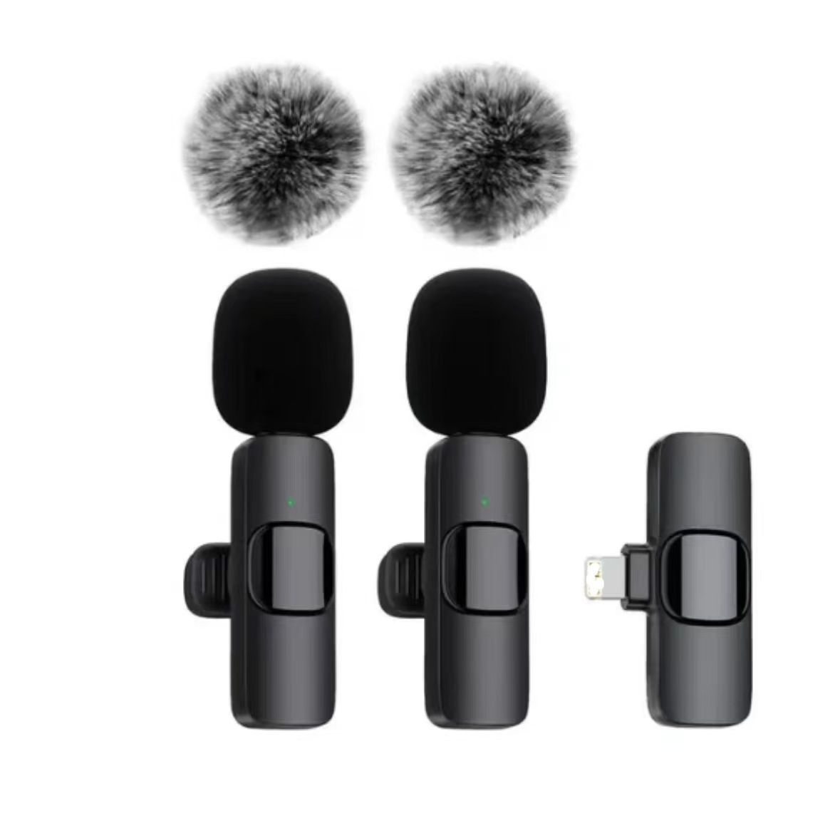 K9 micrófono inalámbrico de collar tipo clipe venta transfronteriza caliente conjunto completo de radio de teléfono móvil reducción de ruido ancla auriculares de transmisión en vivo