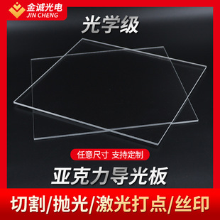Optical Grade High-Transparency Acrylic Light Guide Plate Sheet Pmma Light-Emitting Plate Light Efficiency Uniform Led Uniform Light Plate Plexiglass