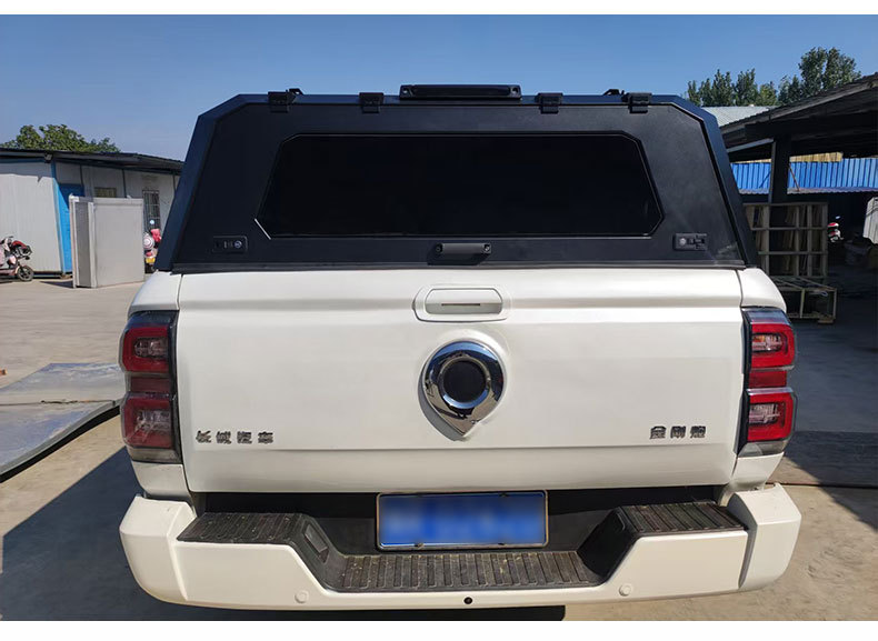 Great Wall Kingkong Poer pickup truck manganese steel integrated three-door high-lid rear bed cover modification part