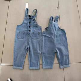外贸快时尚童装杂款牛仔裤混合款式一手货源库存批发jeans mixed