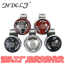 汽车方向盘助力球装饰黑色桃木带钢珠轴承助力球