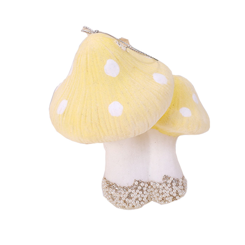 Cross-border Christmas Mushroom Pendant Creative Desktop Layout Party Prop Decoration Pendant Christmas Tree Decoration Pendant