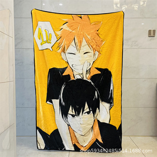 �羳Haikyuu!! Anime Fleece Blanket�����������귨�m�që̺