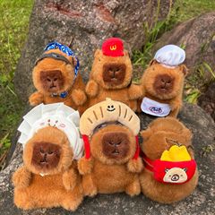 かわいいカピバラぬいぐるみ誕生日プレゼントカピバラバッグペンダントキーホルダースタンド小物卸売