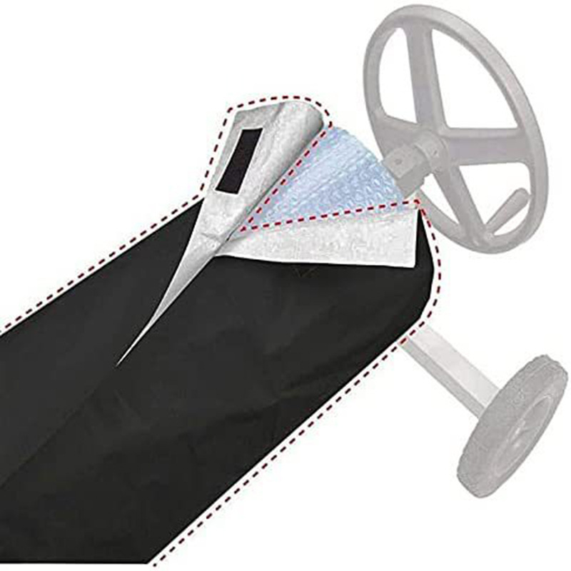 Garden Courtyard Swimming Pool Reel Cover Swimming Pool Solar Reel Cover Rain Cover Sunshade Oxford Cloth Cover