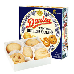 Indonesian General Trade Cookies, Danish Crown Original Flavor 90g/72g, Office Snacks, Leisure Snacks