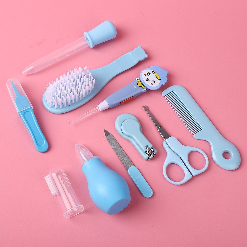 Cortaúñas para bebés, juego de cortaúñas para bebés, cortaúñas anti-pellizco para recién nacidos, caja de regalo, juego de cuidado al por mayor