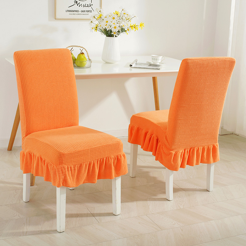 Cubierta de silla de mesa de comedor 2022 nueva cubierta de silla multifuncional respaldo integrado palillos universales cubierta de madera maciza asiento de comedor cojín de la silla