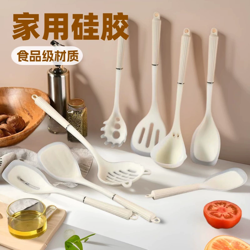 Пластиковая ручка, пищевой силикон, кухонная утварь, набор