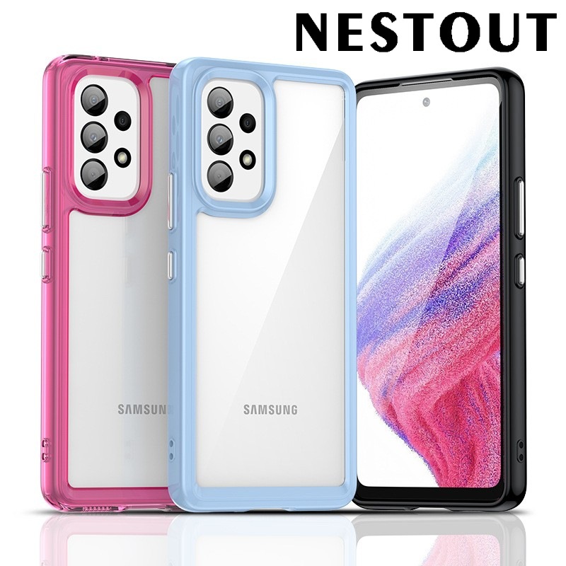 适用三星Galaxy A23/A33/A53手机壳 三星A53防摔透明亚克力手机壳