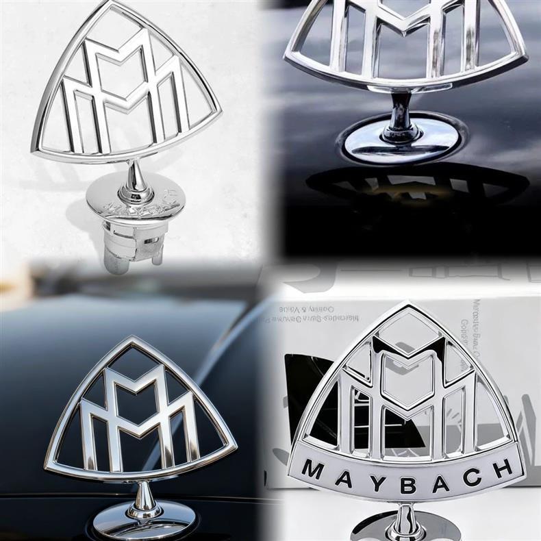 Maybach emblem, Mercedes-Benz Maybach emblem, specifically for S480, S450, GLS480, S-Class, and E-Class models; original factory emblem