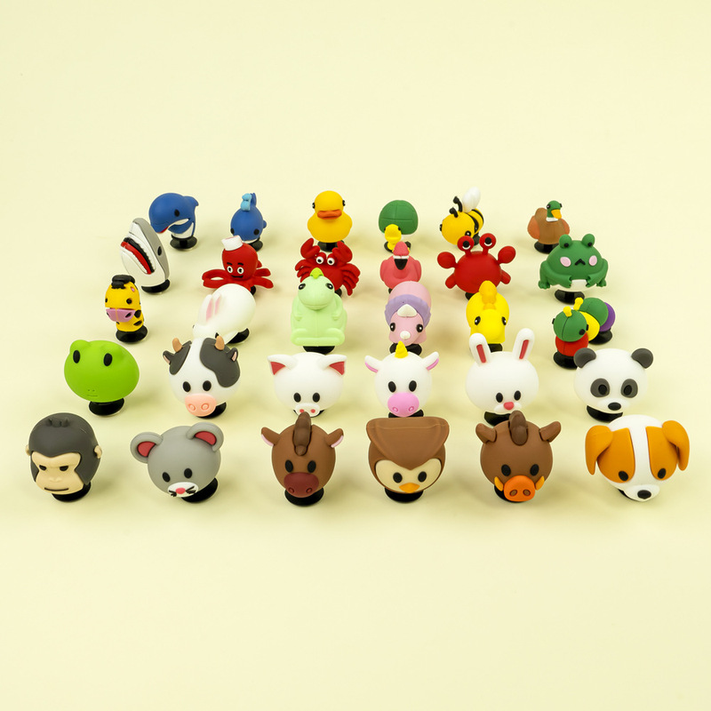 Cross-border New 3D Shoe Flower Shoe Buckle Hole Shoe Accessories Animal Cute Decorative Buckle PVC Garden Shoe Accessories