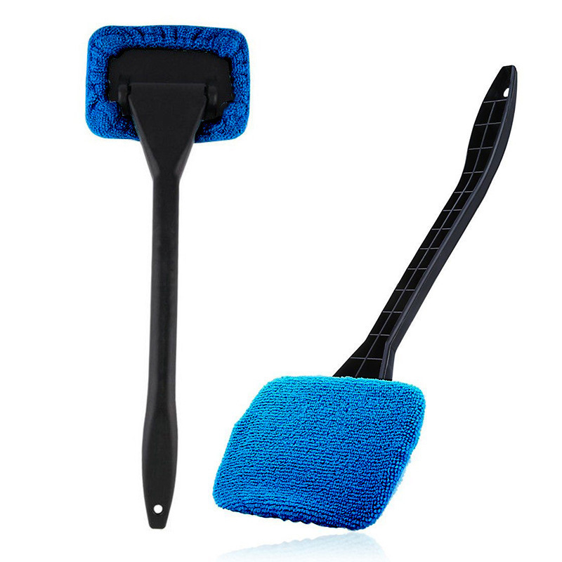 Cepillo de limpieza para parabrisas de automóviles domésticos de doble propósito limpieza multifuncional limpieza limpiador de polvo montado en automóviles limpieza de ventanas de niebla image 7