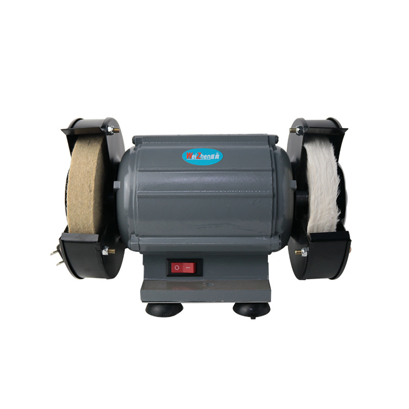 Weizhen gafas de procesamiento de lentes de WZ-JP13 máquina pulidora manual de doble rueda gafas de sol gafas máquina pulidora