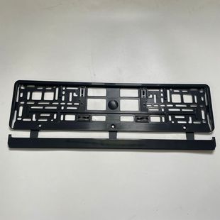 Hot-Selling European License Plate Frame European Standard License Plate Frame Abs Plastic European Specifications License Plate Frame Waterproof European Car