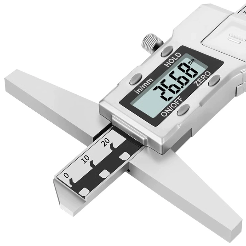 哈量 Electronic digital depth gauge 0-200-300-500mm metal shell industrial grade digital depth caliper