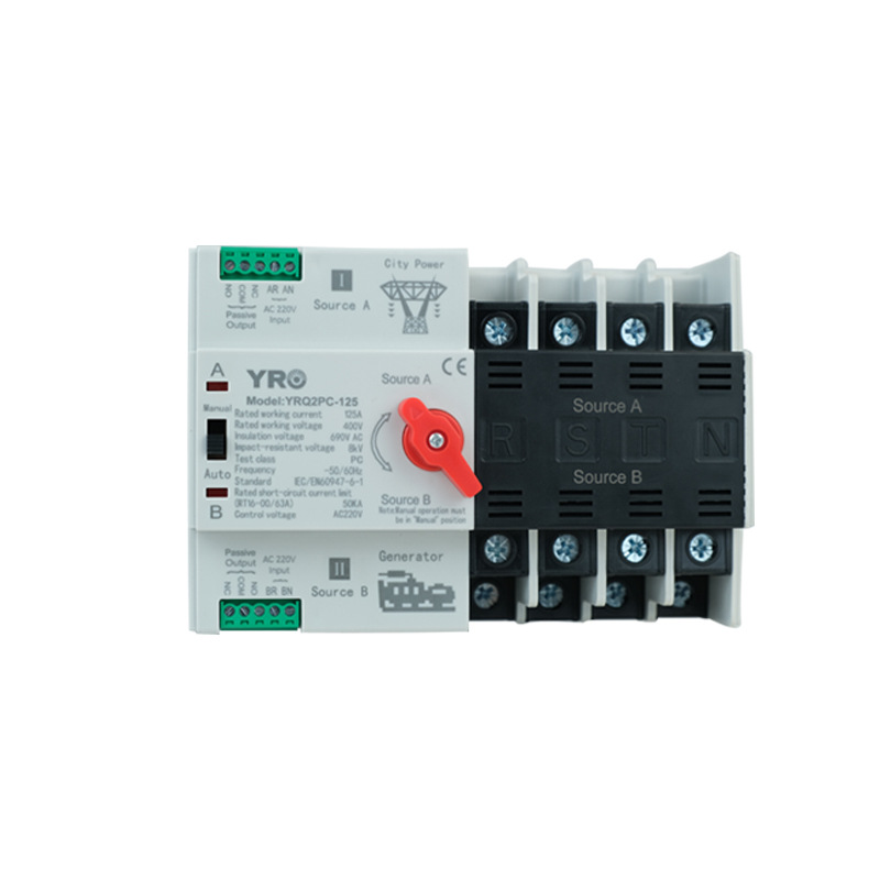 4p 125A 400V 발전기 모델