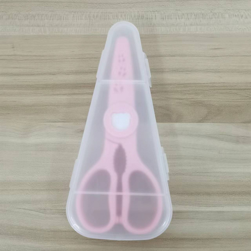 Accesorios alimenticios de cerámica, tijeras, cajas, colores aleatorios