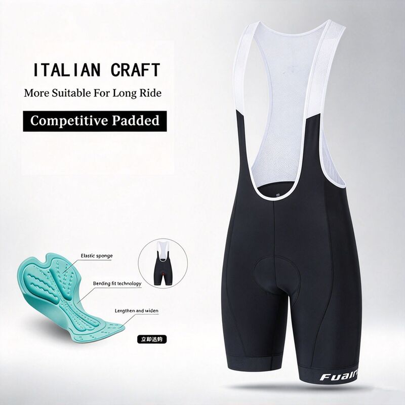 Elastic Interface cycling pants bicycle cycling bib shorts Amazon in stock sales breathable quick-drying pants