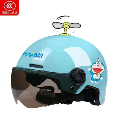Motosiklet kaskı (dəbilqə): seasons by elementary and middle schoo - 3c-childrens-diy-light-blue-yellow-windmill-tea-mirror-one-size-fits-all