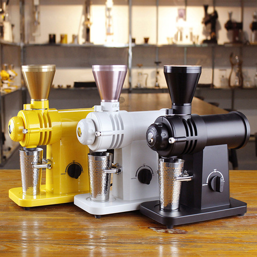 GJU8 wholesale complete version of small Fuji steel gun ghost tooth hand brewing single product coffee bean grinder commercial electric grinder
